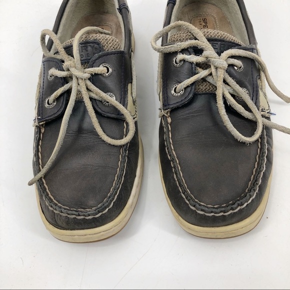 Sperry Top-Sider Women's Songfish Boat Shoes Leather Dark Brown Size 7M 9812587 - Picture 5 of 13